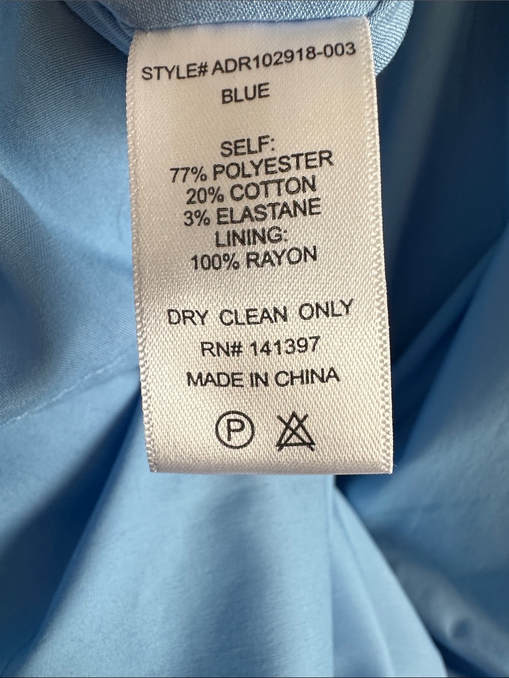 ASTR The Label Blue Corset Basque Waist Midi Dress M Cottagecore something blue - Picture 4 of 7
